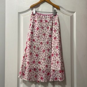 Floral girls skirt